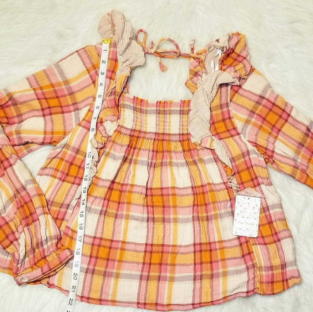 FREE PEOPLE We The Free Siena Plaid Pullover - Picture 10 of 14